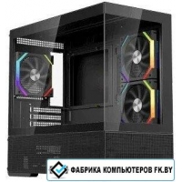 Корпус 1stPlayer CV6 ARGB CV6-BK-2FAR-2FH7R-1FH7 (черный)