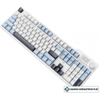 Клавиатура Ajazz AK35I V3 (синий/белый/черный, Ajazz Sea Salt) Клавиатура Ajazz AK35I V3 (синий/белый/черный, Ajazz Sea Salt)