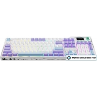Клавиатура Ajazz AK35I V4 (фиолетовый/белый/синий, Ajazz Avocado)