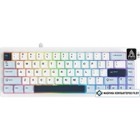 Клавиатура Ajazz AK650 Wired (синий/белый, Ajazz Sea Salt)