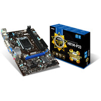 Материнская плата MSI H81M-P33