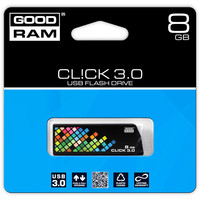 USB Flash GOODRAM Cl!ck 3.0 8GB (PD8GH3GRCLKR9)