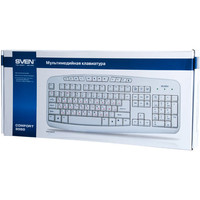 Клавиатура SVEN Comfort 3050 White