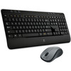 Мышь + клавиатура Logitech Wireless Combo MK520 Black