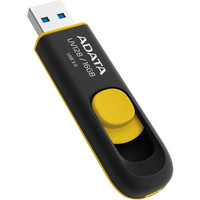 USB Flash A-Data DashDrive UV128 Black/Yellow 16GB (AUV128-16G-RBY)