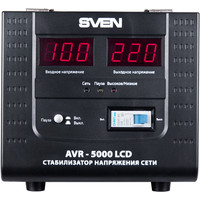 Стабилизатор напряжения SVEN AVR-5000 LCD