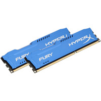 Оперативная память Kingston HyperX Fury Blue 2x4GB KIT DDR3 PC3-10600 (HX313C9FK2/8)