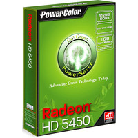 Видеокарта PowerColor Radeon HD5450 512MB DDR3 (AX5450 512MK3-SH)