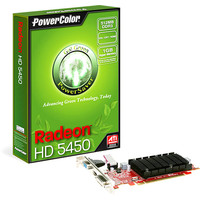 Видеокарта PowerColor Radeon HD5450 512MB DDR3 (AX5450 512MK3-SH)