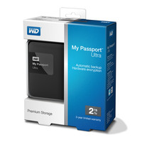 Внешний жесткий диск WD My Passport Ultra 2TB Black (WDBBKD0020BBK)