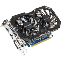 Видеокарта Gigabyte GeForce GTX 750 Ti 4GB GDDR5 (GV-N75TWF2OC-4GI)