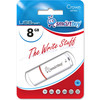 USB Flash Smart Buy Crown 8Gb White (SB8GBCRW-W)