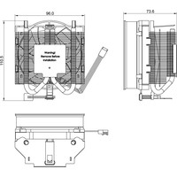 Кулер для процессора DeepCool BETA 200 ST
