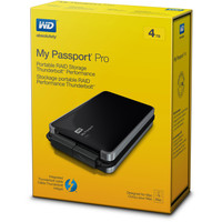Внешний жесткий диск WD My Passport Pro 4TB (WDBRNB0040DBK)