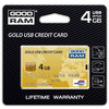 USB Flash GOODRAM Gold USB Credit Card 4GB (PD4GH2GRCCPR9)
