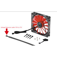 Кулер для корпуса AeroCool Shark Fan 120mm Devil Red Edition