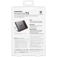 Внешний жесткий диск Samsung Portable SSD T3 1TB [MU-PT1T0B]