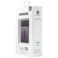 Внешний жесткий диск Samsung Portable SSD T3 1TB [MU-PT1T0B]