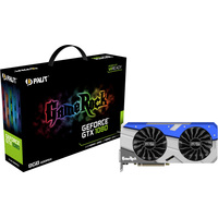 Видеокарта Palit GeForce GTX 1080 GameRock 8GB GDDR5X [NEB1080T15P2-1040G]