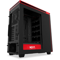 Корпус NZXT H440 Matte Black/Red 2015 [CA-H442W-M1]