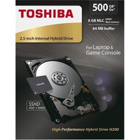 Гибридный жесткий диск Toshiba H200 500GB [HDWM105UZSVA]