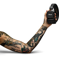 Наушники с микрофоном Marshall Major II Bluetooth Black