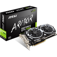 Видеокарта MSI Geforce GTX 1060 Armor 6GB GDDR5 [GTX 1060 ARMOR 6G OCV1]