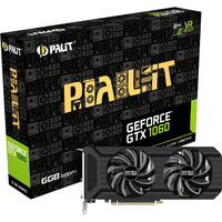 Видеокарта Palit GeForce  GTX 1060 Dual 6GB GDDR5 [NE51060015J9-1061D]