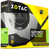 Видеокарта ZOTAC GeForce GTX 1060 3GB GDDR5 [ZT-P10610A-10L]