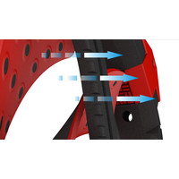 Кулер для корпуса AeroCool DS 140mm Red Edition