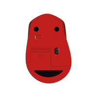 Мышь Logitech M330 Silent Plus (красный) [910-004911]