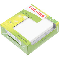 Внешний жесткий диск Toshiba Canvio Ready 1TB White [HDTP210EW3AA]