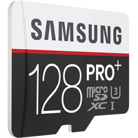 Карта памяти Samsung microSDXC Pro Plus UHS-1 U3 Class 10 128GB+адаптер [MB-MD128DA]