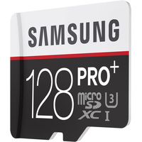 Карта памяти Samsung microSDXC Pro Plus UHS-1 U3 Class 10 128GB+адаптер [MB-MD128DA]