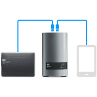 Внешний жесткий диск WD My Book Duo 6TB [WDBRMH0060JCH]