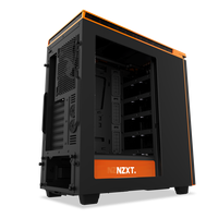 Корпус NZXT H440 Matte Black/Orange [CA-H442W-M0]