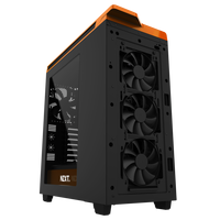 Корпус NZXT H440 Matte Black/Orange [CA-H442W-M0]