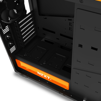 Корпус NZXT H440 Matte Black/Orange [CA-H442W-M0]