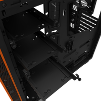 Корпус NZXT H440 Matte Black/Orange [CA-H442W-M0]