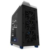 Корпус NZXT H440 EnVyUs Matte Black White/Blue [CA-H442W-EN]