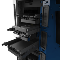 Корпус NZXT H440 EnVyUs Matte Black White/Blue [CA-H442W-EN]