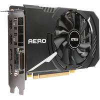 Видеокарта MSI GeForce GTX 1060 Aero ITX OC 6GB GDDR5 [GTX 1060 AERO ITX 6G OC]
