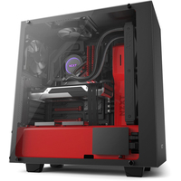 Корпус NZXT S340 Elite Black + Red [CA-S340W-B4]