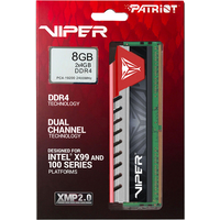 Оперативная память Patriot Viper Elite Series 2x4GB DDR4 PC4-19200 [PVE48G240C5KRD]