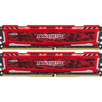 Оперативная память Crucial Ballistix Sport LT 2x8GB DDR4 PC4-19200 [BLS2C8G4D240FSE]