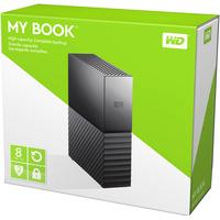 Внешний жесткий диск WD My Book 8TB [WDBBGB0080HBK]