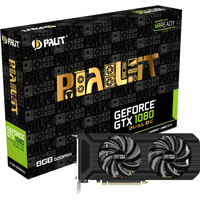 Видеокарта Palit GeForce GTX 1080 Dual OC 8GB GDDR5X [NEB1080U15P2-1045D]