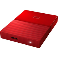 Внешний жесткий диск WD My Passport 1TB [WDBYNN0010BRD]