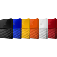 Внешний жесткий диск WD My Passport 1TB [WDBYNN0010BRD]