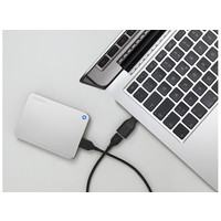 Внешний жесткий диск Toshiba Canvio Premium Mac 2TB Silver Metallic [HDTW120ECMCA]
